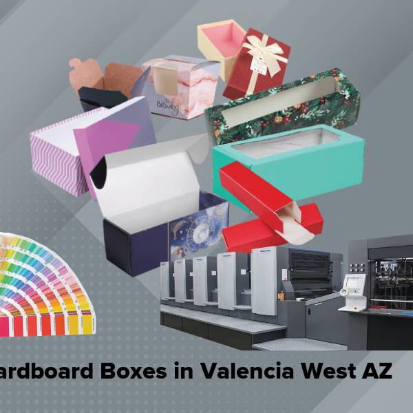 Cardboard boxes in valencia west az