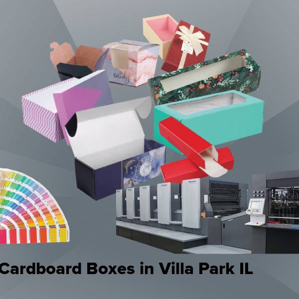 Cardboard boxes in villa park il