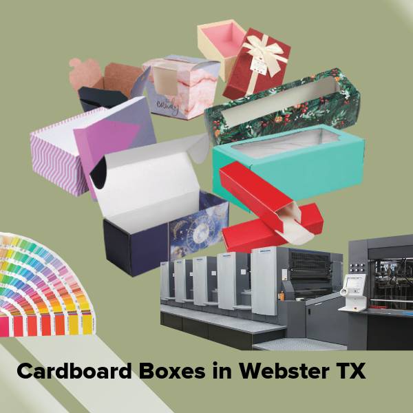 Cardboard boxes in webster tx