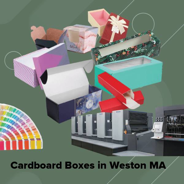 Cardboard boxes in weston ma