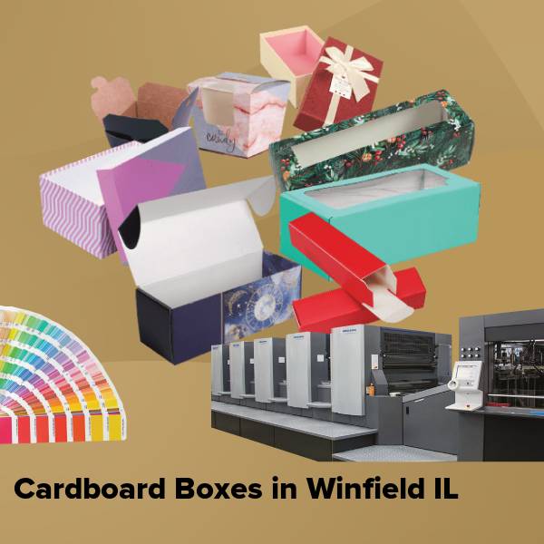 Cardboard boxes in winfield il