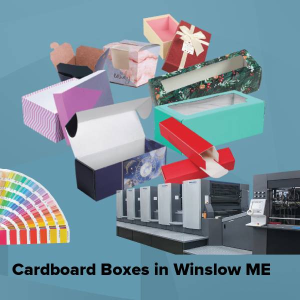 Cardboard boxes in winslow me