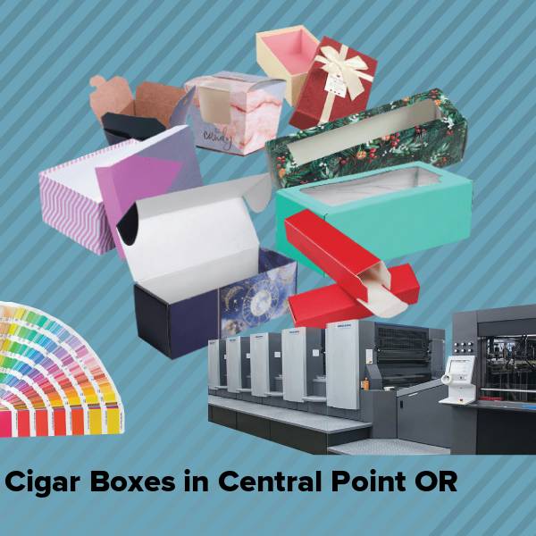Cigar boxes in central point or