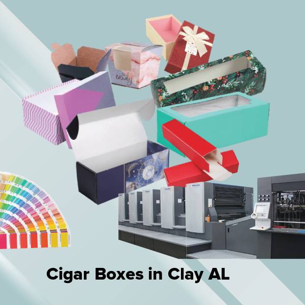 Cigar boxes in clay al