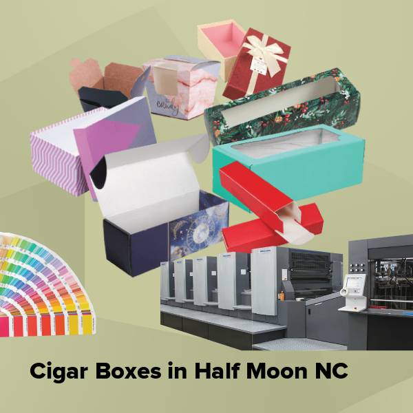 Cigar boxes in half moon nc