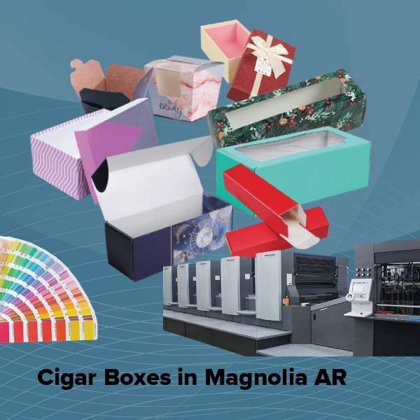 Cigar boxes in magnolia ar