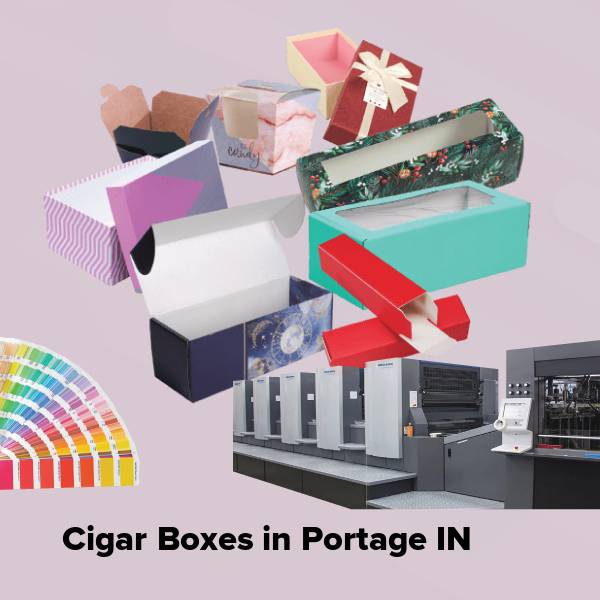 Cigar boxes in portage in