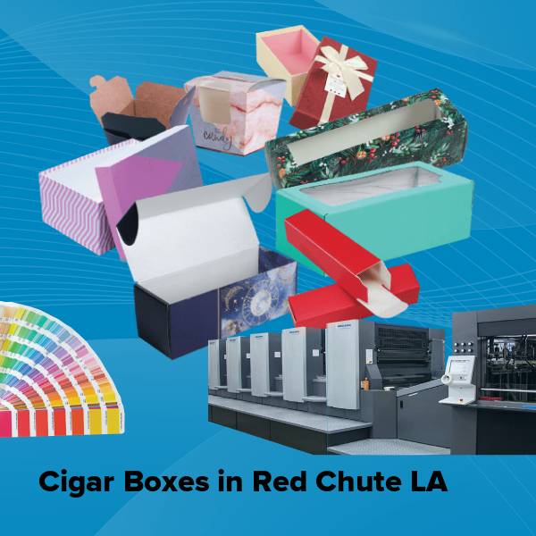 Cigar boxes in red chute la