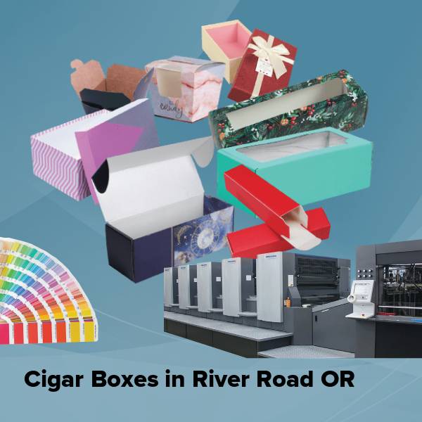 Cigar boxes in river road or