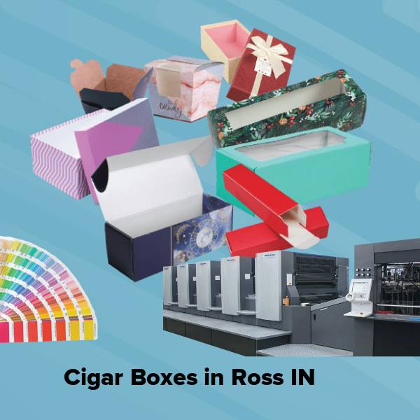 Cigar boxes in ross in