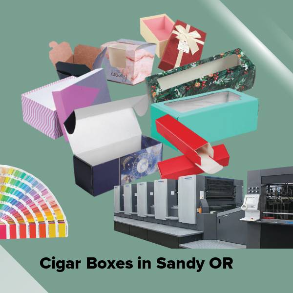 Cigar boxes in sandy or
