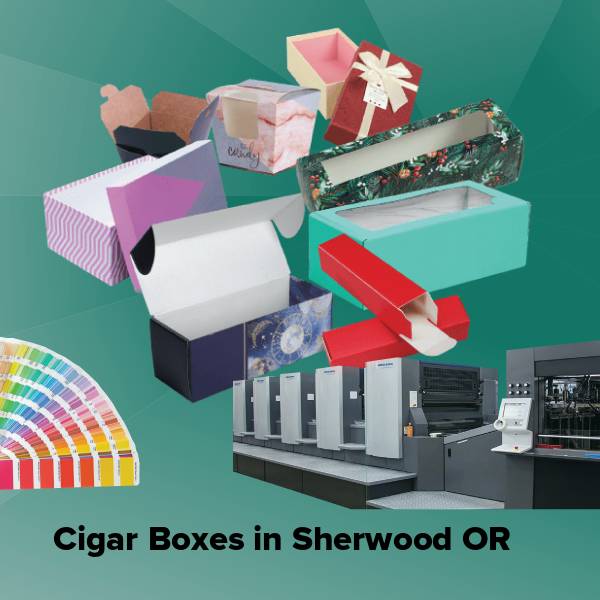 Cigar boxes in sherwood or
