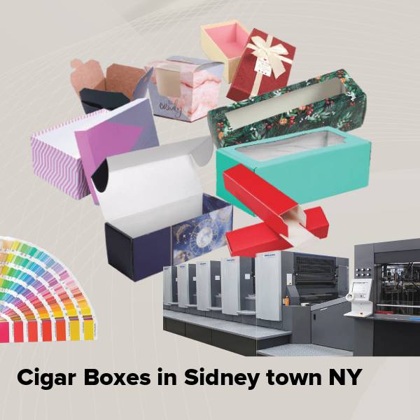 Cigar boxes in sidney town ny