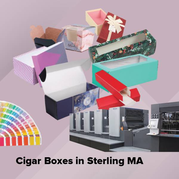 Cigar boxes in sterling ma