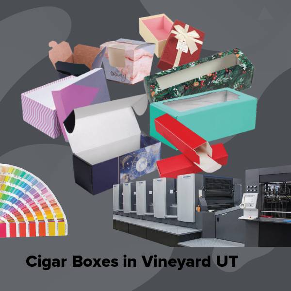 Cigar boxes in vineyard ut