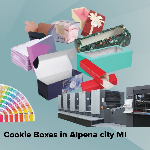 Cookie boxes in alpena city mi