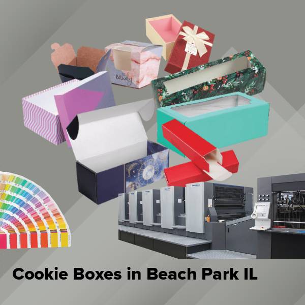Cookie boxes in beach park il