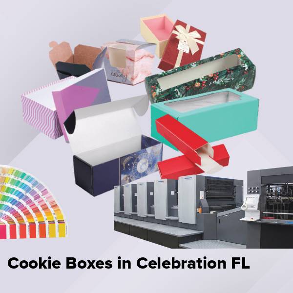Cookie boxes in celebration fl