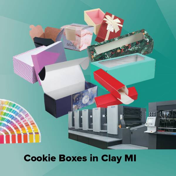 Cookie boxes in clay mi