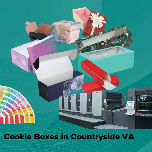 Cookie boxes in countryside va