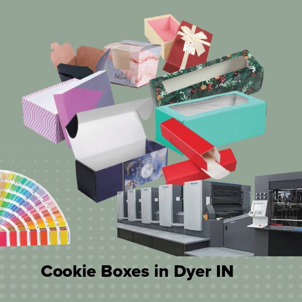 Cookie boxes in dyer in