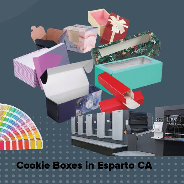 Cookie boxes in esparto ca