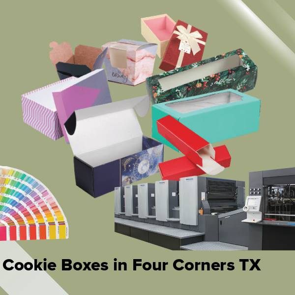 Cookie boxes in four corners tx