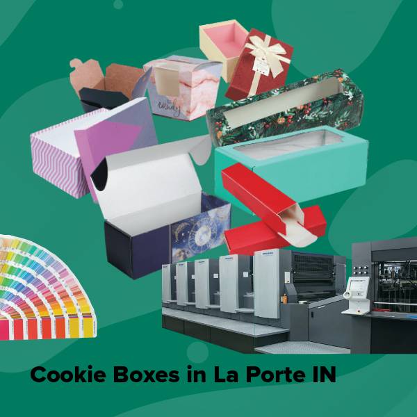 Cookie boxes in la porte in