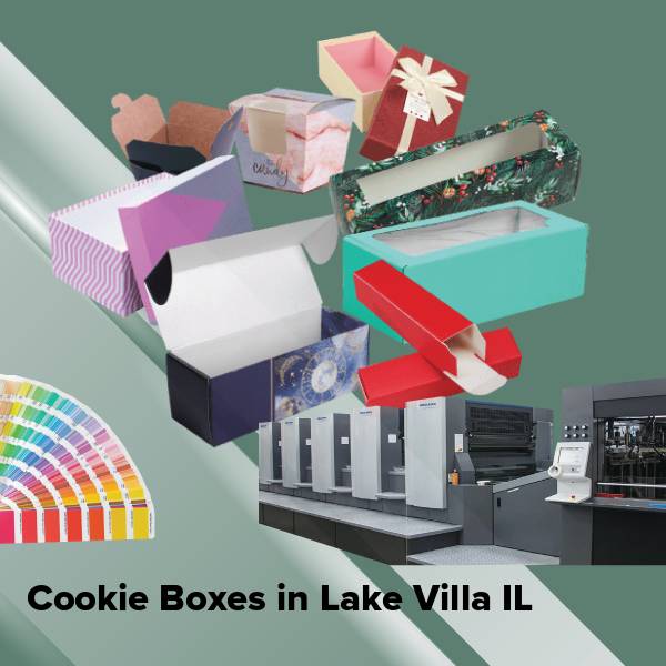 Cookie boxes in lake villa il