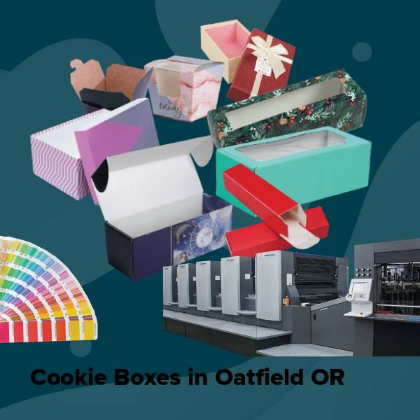 Cookie boxes in oatfield or