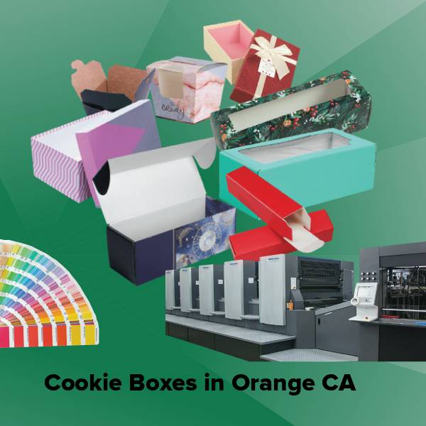 Cookie boxes in orange ca