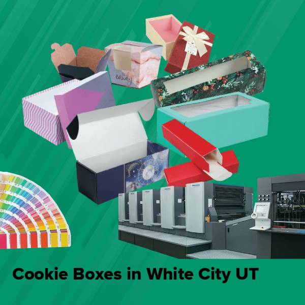 Cookie boxes in white city ut