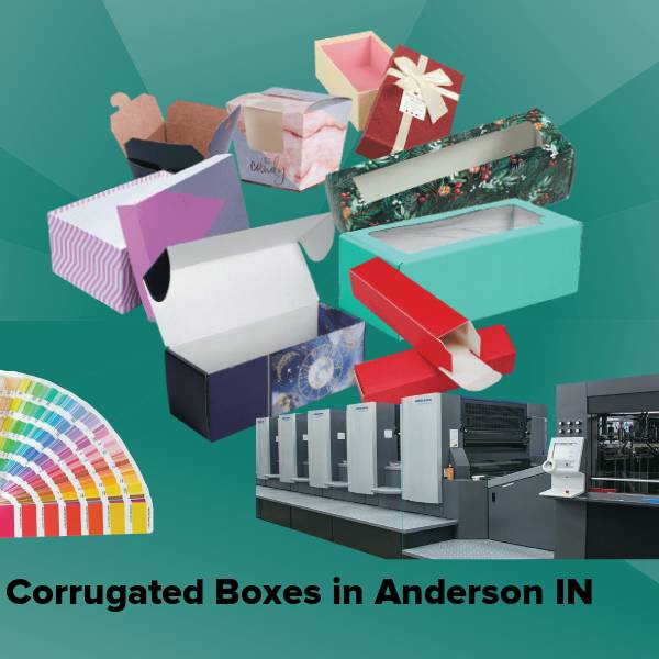 Corrugated boxes in anderson in