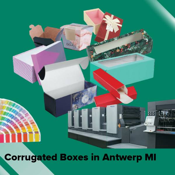 Corrugated boxes in antwerp mi