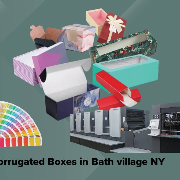 Corrugated boxes in bath village ny