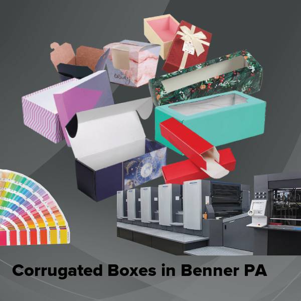 Corrugated boxes in benner pa