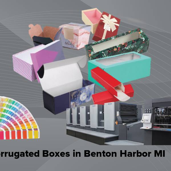 Corrugated boxes in benton harbor mi