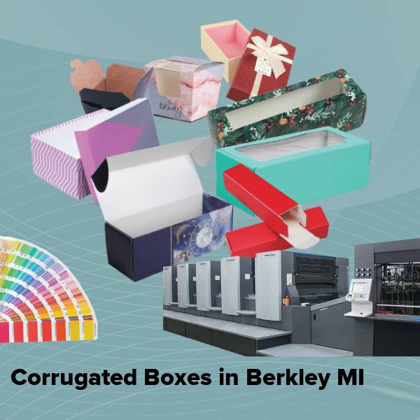 Corrugated boxes in berkley mi