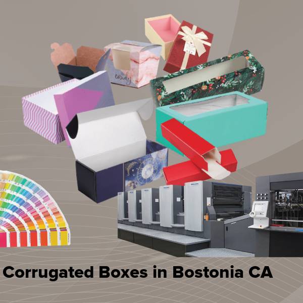 Corrugated boxes in bostonia ca