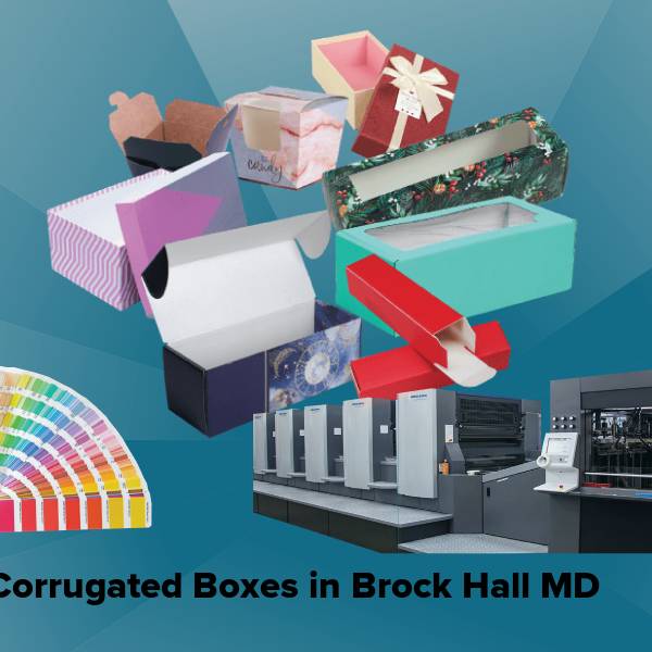 Corrugated boxes in brock hall md