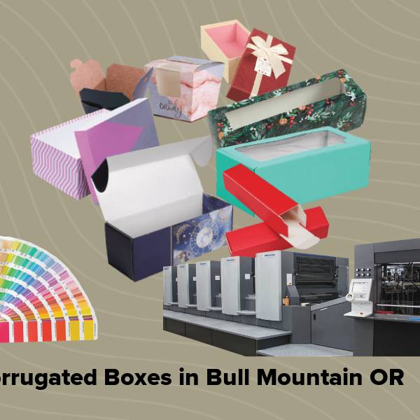 Corrugated boxes in bull mountain or