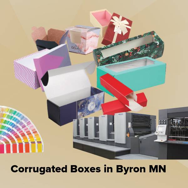 Corrugated boxes in byron mn