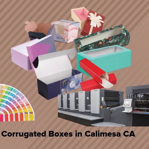 Corrugated boxes in calimesa ca