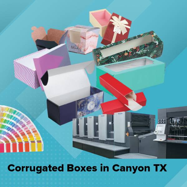 Corrugated boxes in canyon tx