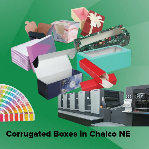 Corrugated boxes in chalco ne