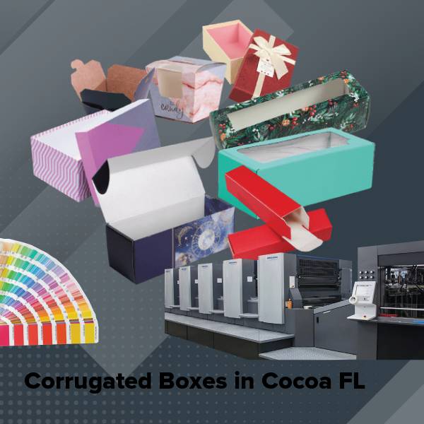 Corrugated boxes in cocoa fl