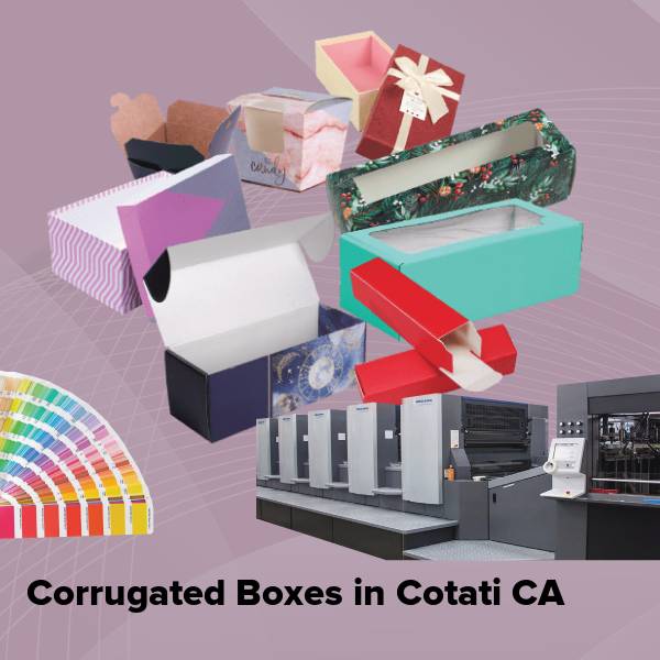 Corrugated boxes in cotati ca