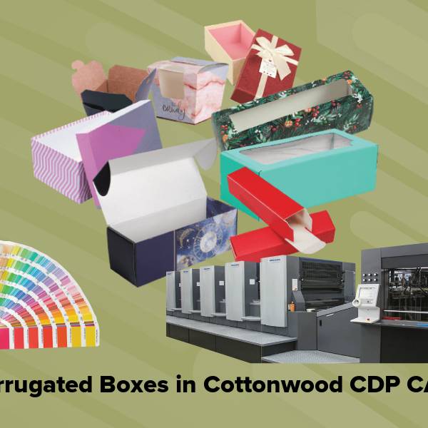 Corrugated boxes in cottonwood cdp ca