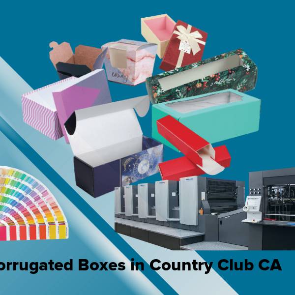Corrugated boxes in country club ca