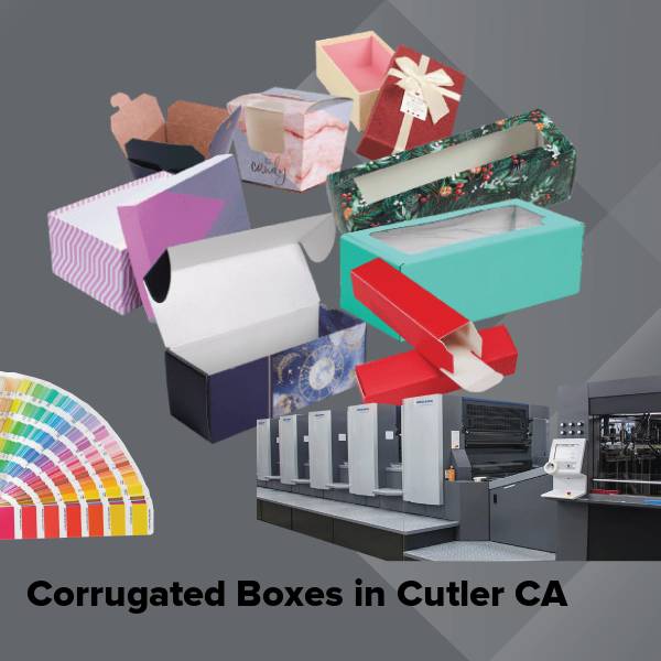 Corrugated boxes in cutler ca